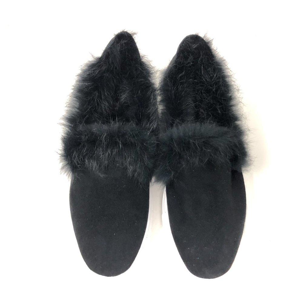 Rachel Zoe Burke Fur Sneaker Womens Size 8.5 M - Picture 3 of 8